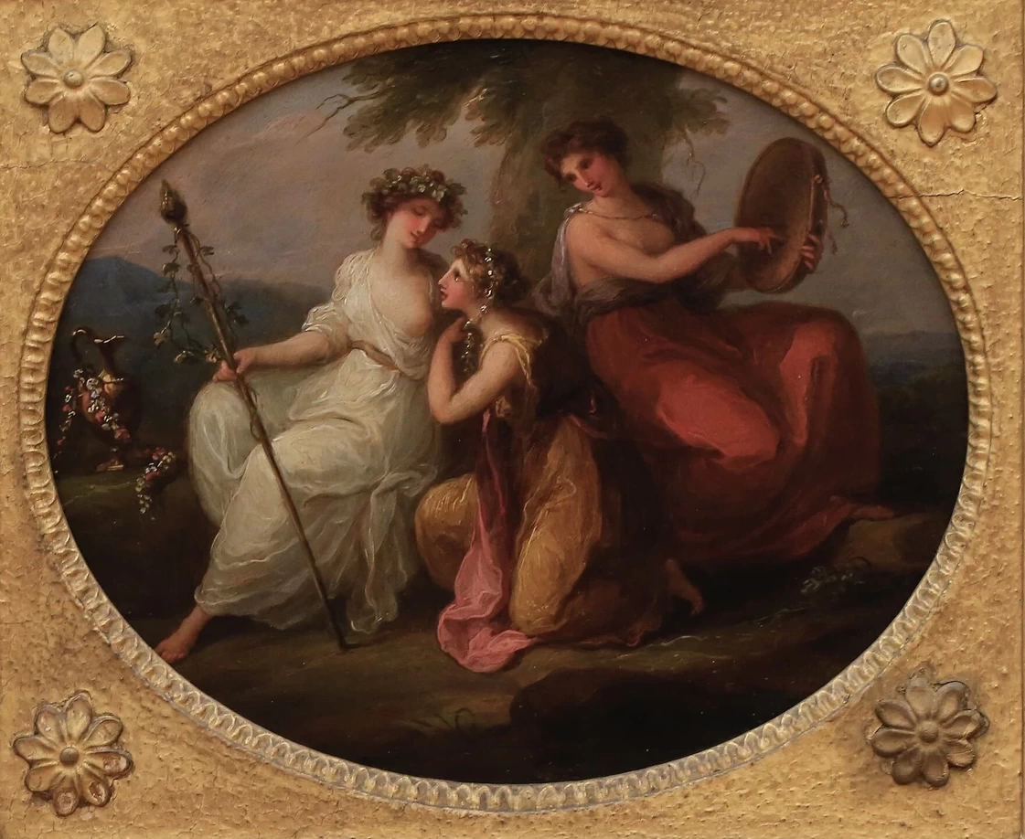 Angelika Kauffmann - 109, Le baccanti, Bündner Kunstmuseum